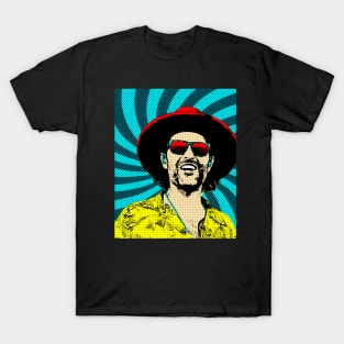 Popart Men Hat Glasses T-Shirt